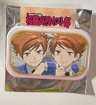 Amazon | 桜蘭高校ホスト部 スクエア缶バッジ 常陸院 馨 光 | バッジ