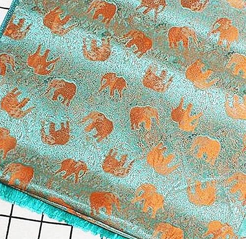 Miniatura 4 de PunPund Bufanda suave de elefante tailandés de seda 100% hecha de Tailandia para mujer, hecha a mano, regalo de recuerdo, longitud de 72 pulgadas,