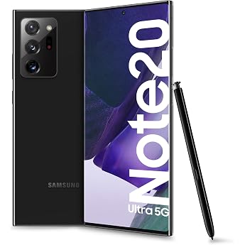 Samsung Galaxy Note 20 Ultra 5G Dual SIM Smartphone, 256 GB, 6.9 Inch (17.5 cm), Dual SIM Android 10