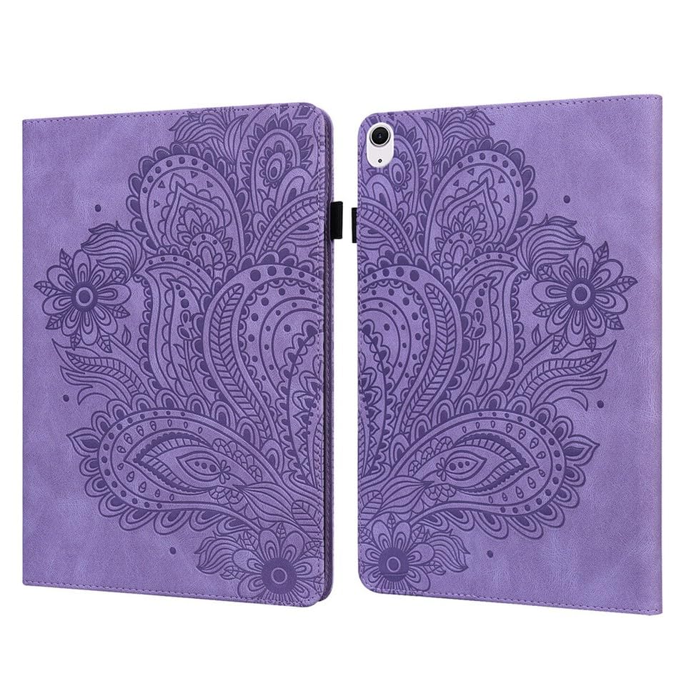 Protection iPad Air 13 pouces M3 2025 violette idéale pour le télétravail