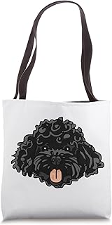 Cute Black Cockapoo - Tote Bag