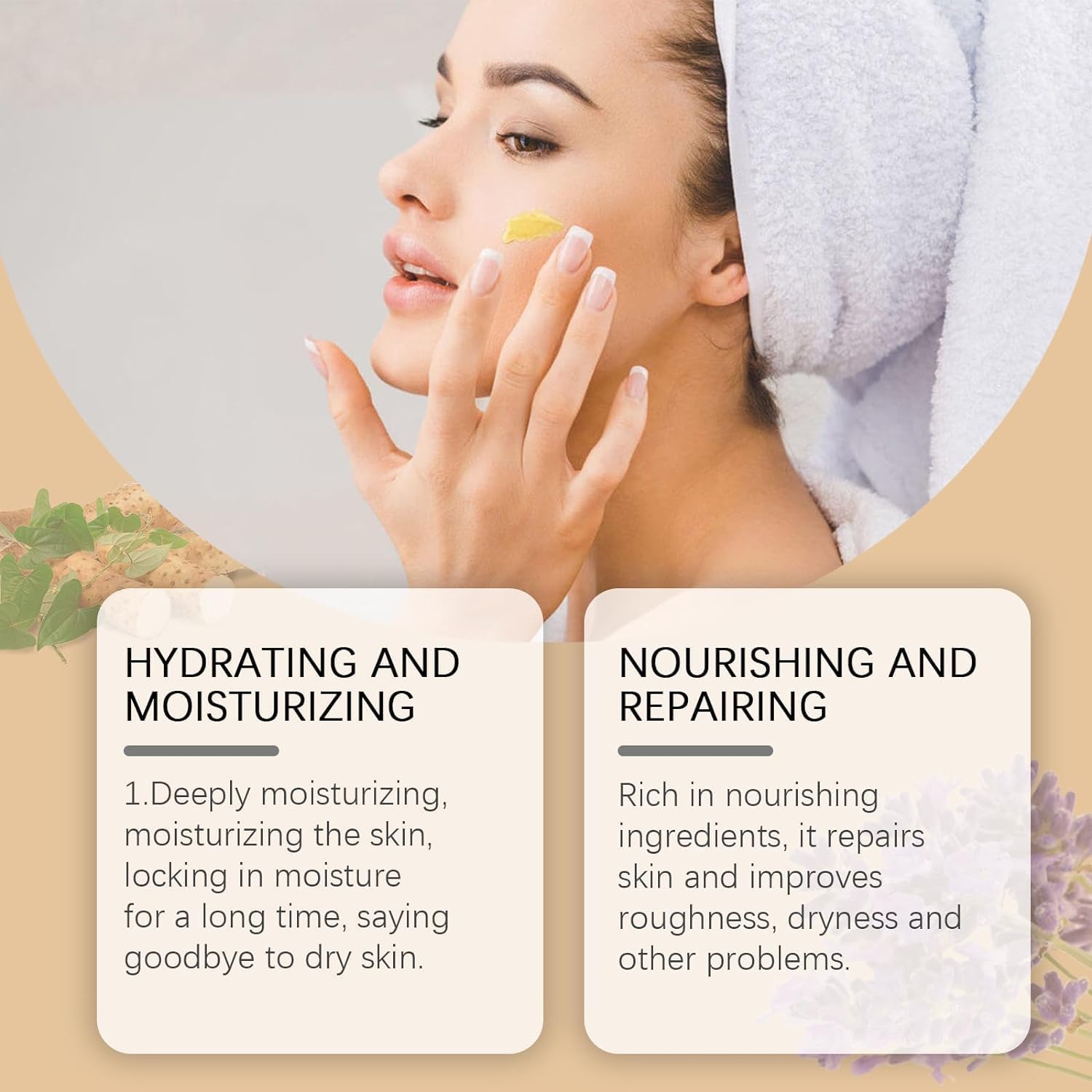 Organic Wild Yam Cream, Organic Enriched Wild Yam Cream, Wild Yam Cream Organic for Women Anti-Wrinkle Cream Instant - Image 3