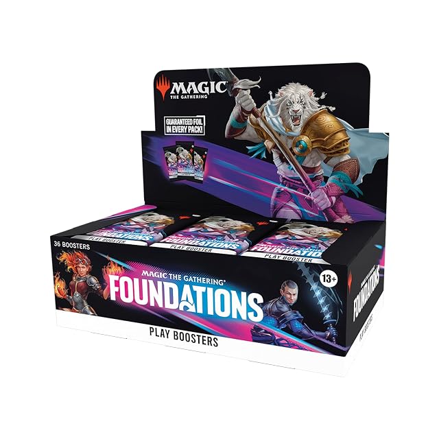 Magic: The Gathering Caja de Sobres de Juego Cimientos (Versión en Inglés)
