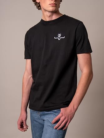 Kimes Ranch Men's Lucky B Bucking Tee Western Rodeo Graphic Short Sleeve T Shirt Regular Fit