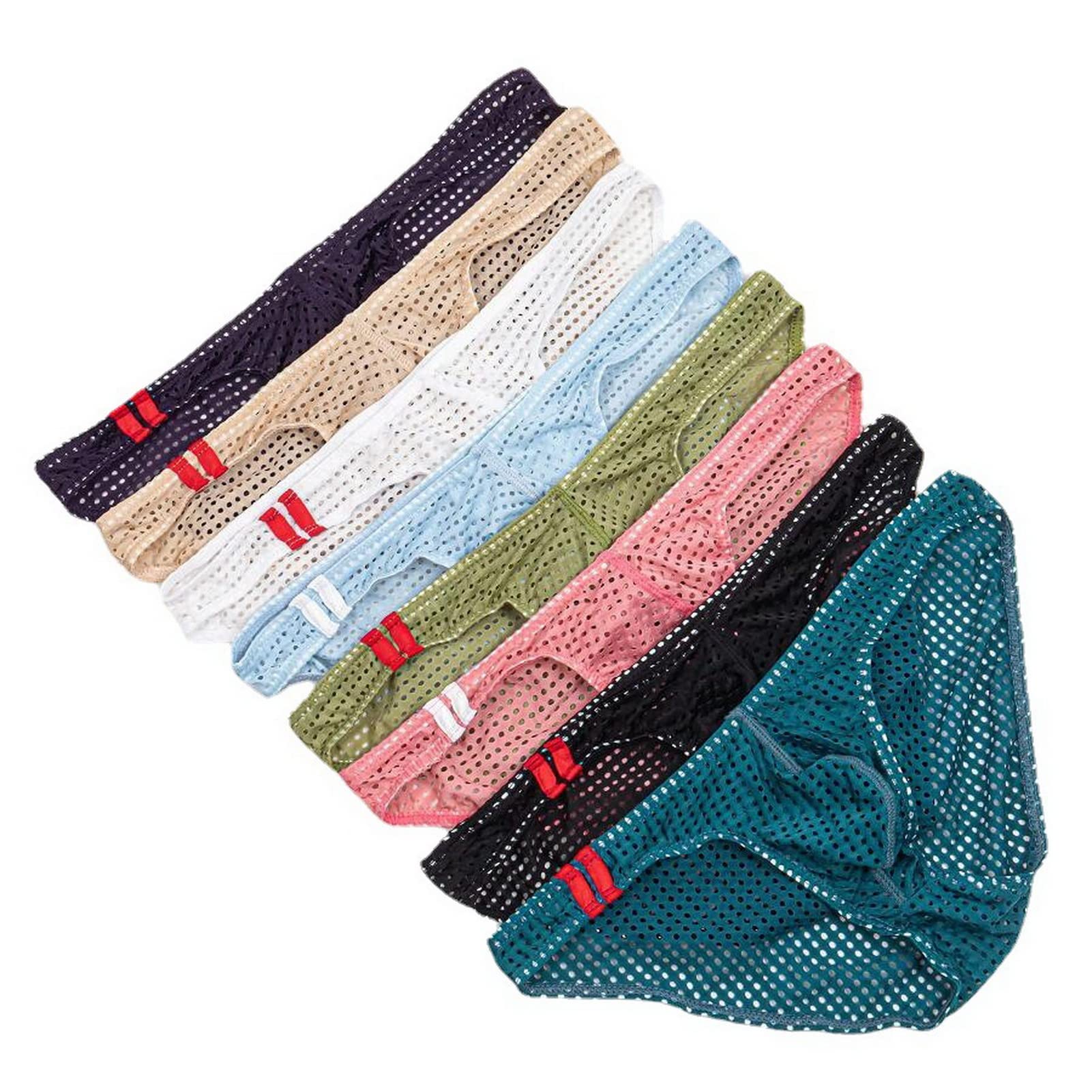 Faringoto Tangas de malla para hombre