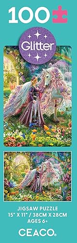 Miniatura 8 de Ceaco - Unicorn Dream - Glitter - Rompecabezas de 100 piezas