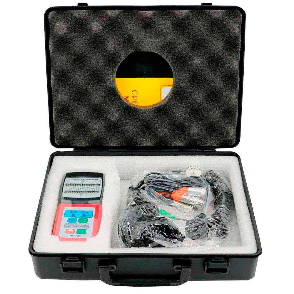 Tongbao MS-120 Digital Mechanic's Stethoscope Widely Used in Locating the Source of Machinery Noise of Malfunction