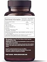Vista 3 de Pure Trans Resveratrol 500 mg con Bio Perine Antienvejecimiento Cuidado de la piel Suplemento antioxidante para la salud del corazón y apoyo