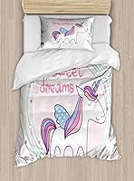 Vista 272 de Ambesonne Juego de funda de edredón de pesca, lubina de boca grande atrapando un bocado en espray de agua, imagen salvaje, juego de cama decorativo