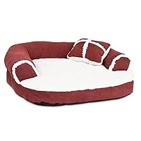 Algopix Similar Product 5 - Petmate Aspen Pet Sofa Bed with Pillow