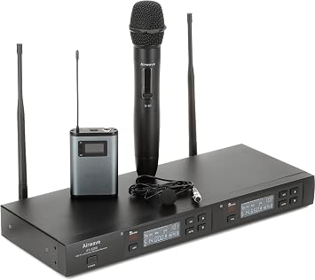 Airwave Technologies AT-5250 Dual-channel Wireless Handheld/Lavalier Microphone System - 512MHz-542MHz