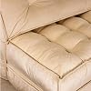 Homedius Mocca Double Folding Bed Reclining Chair Beige Double