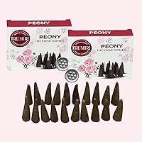 Vista 228 de TRUMIRI Copal Incense Cones - Total 20 Cone Incense - Dual Pack of 10 Insence Cones - Incense Cones Scented - Cone Incense Scents - Insense Cones