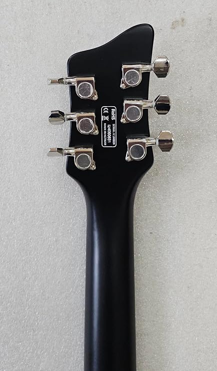 IYV-IRK-300 Semi Hollow Electric Guitar, Black