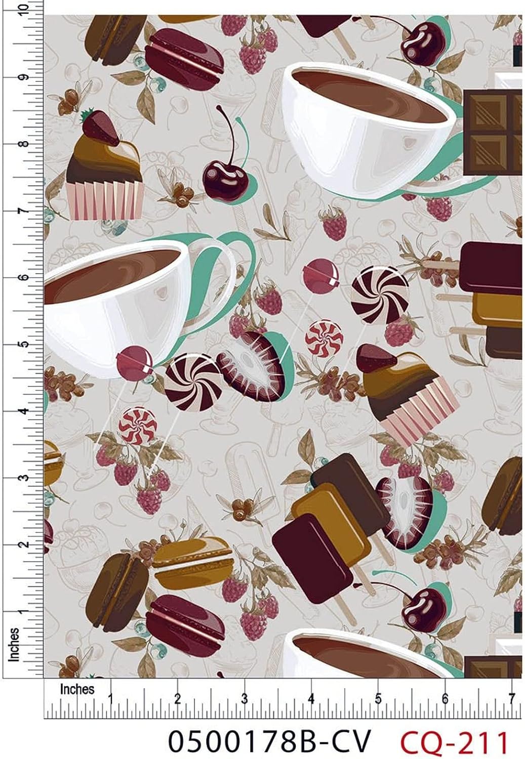 100% Combed Cotton Printed Quilting Fabric by The Yard – Soft & Breathable | Perfect for Quilts, Clothing, Accessories, Blankets, Home Decor, Crafts & DIY