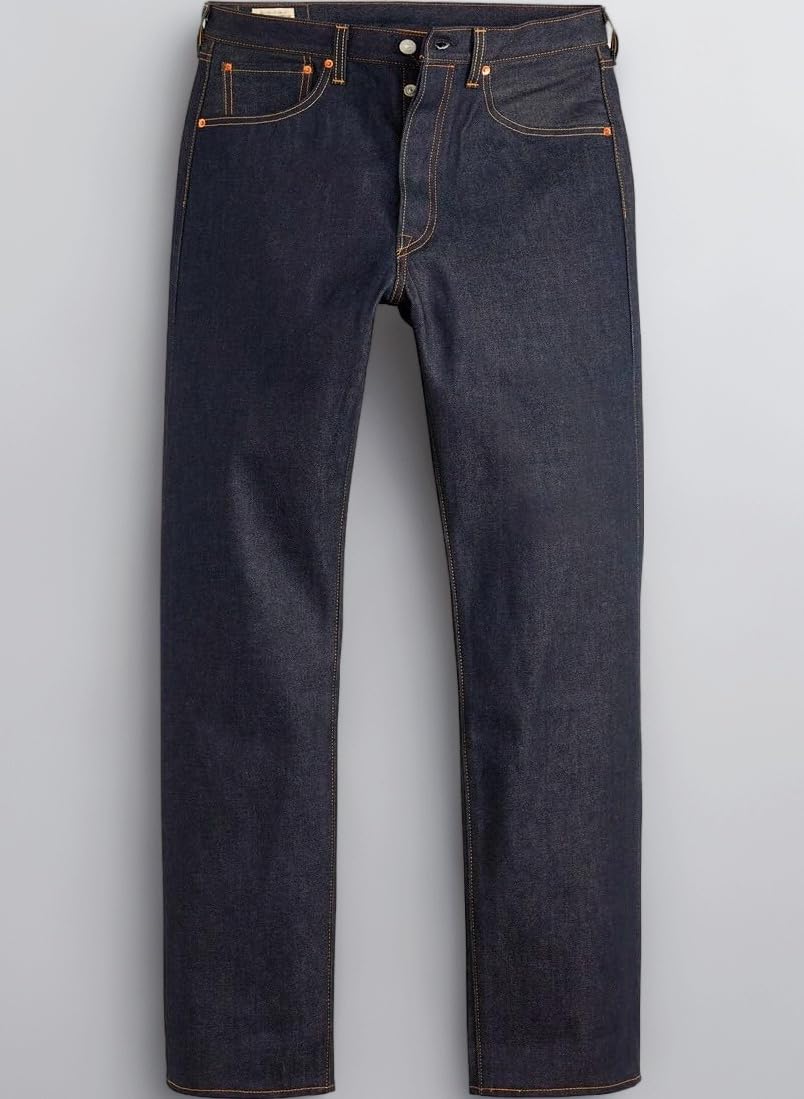 LEVIS 501 赤耳 ORIGINAL リジット セルビッチ ジーンズ デニム パンツ BIG E 00501-3722 SELVEDGE DENIM ボタンフライ ストレートシルエット