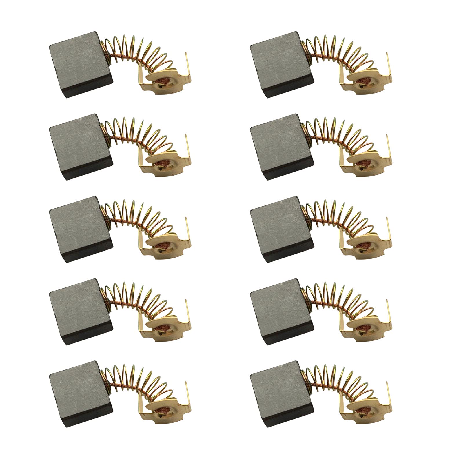 Plmvhpb As Shown 10Pcs Carbon Brushes For Evolution Rage 3 255Mm Mitre Saw
