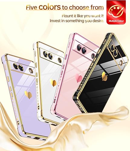 Miniatura 5 de LeYi Funda para teléfono Google Pixel 7A con protector de pantalla de vidrio templado 2 piezas + protección completa de la lente de la cámara,