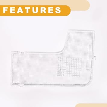 Interior Light Cover No.8139206040 Car Front Left Roof Dome Map Reading Light Cover Lamp Lens for Toyota Camry 2012-2017 Plastic Clear