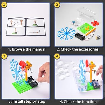 11 Set STEM Science Kits, Robotics Activities Projects Experiments for Kids, Build a Robot Kit for Girls, DIY Crafts for Boys 7+ Year Old, Engineering Toys Electronic Gifts for 6-12 yr