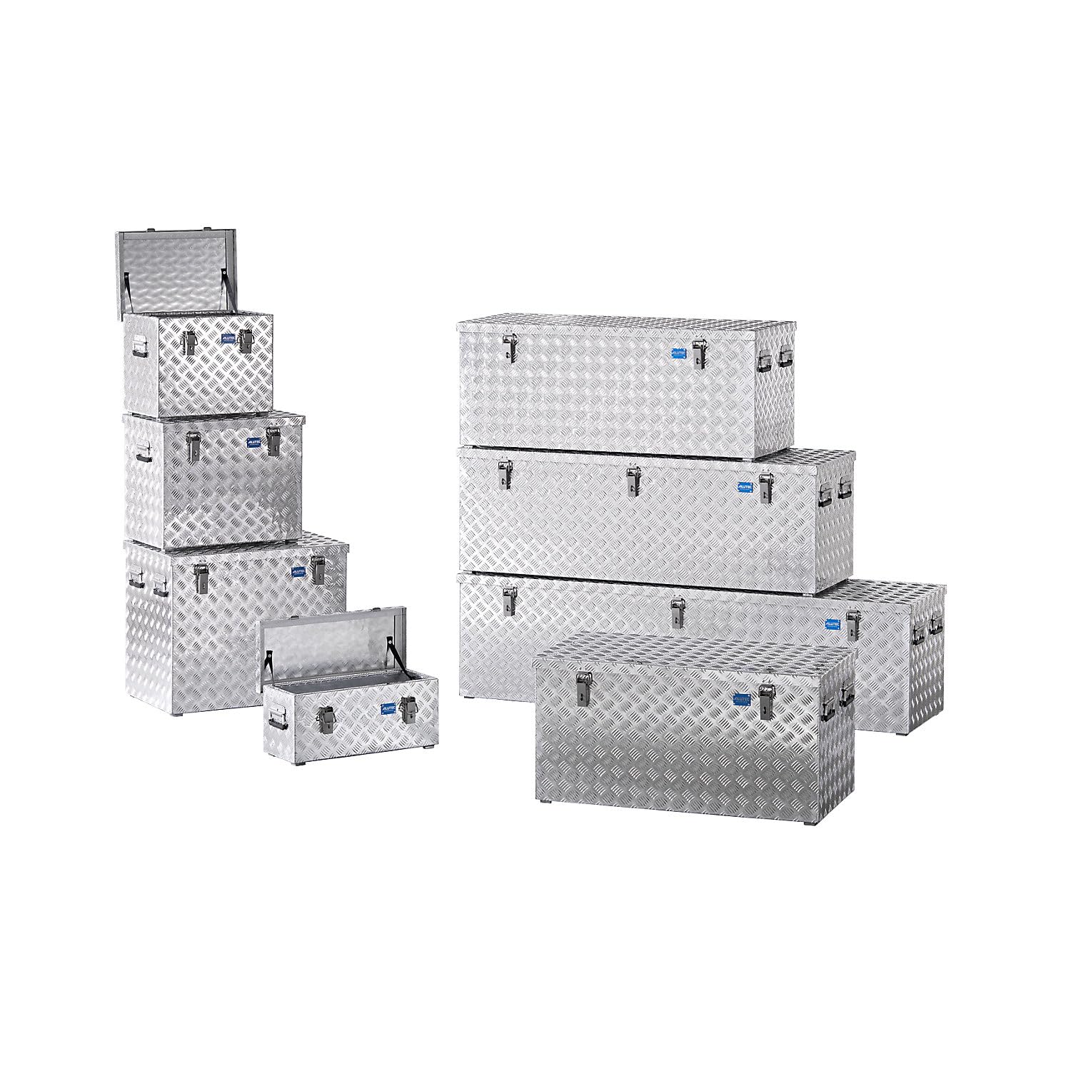 Alutec Boîte à outils en tôle ondulée 70-470 L