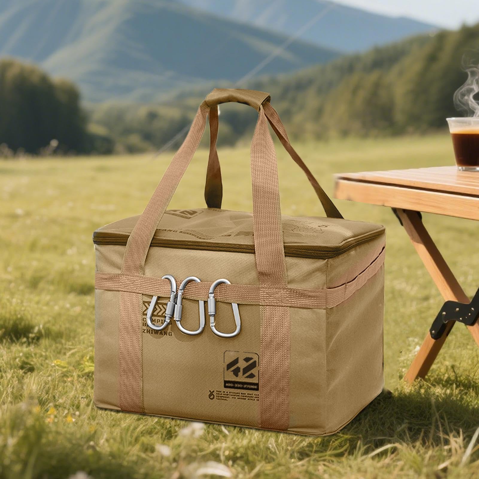 Borsa Portaoggetti Da Campeggio Contenitore Resistente Con Maniglie Per | Organizer Attrezzatura Camping Per Campeggio Viaggi Traslochi Imballaggio Lavanderia Università Palestra Sp