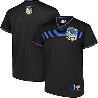 Ultra Game Men's NBA Official Jersey V-Neck Mesh Short Sleeve Tee Shirt