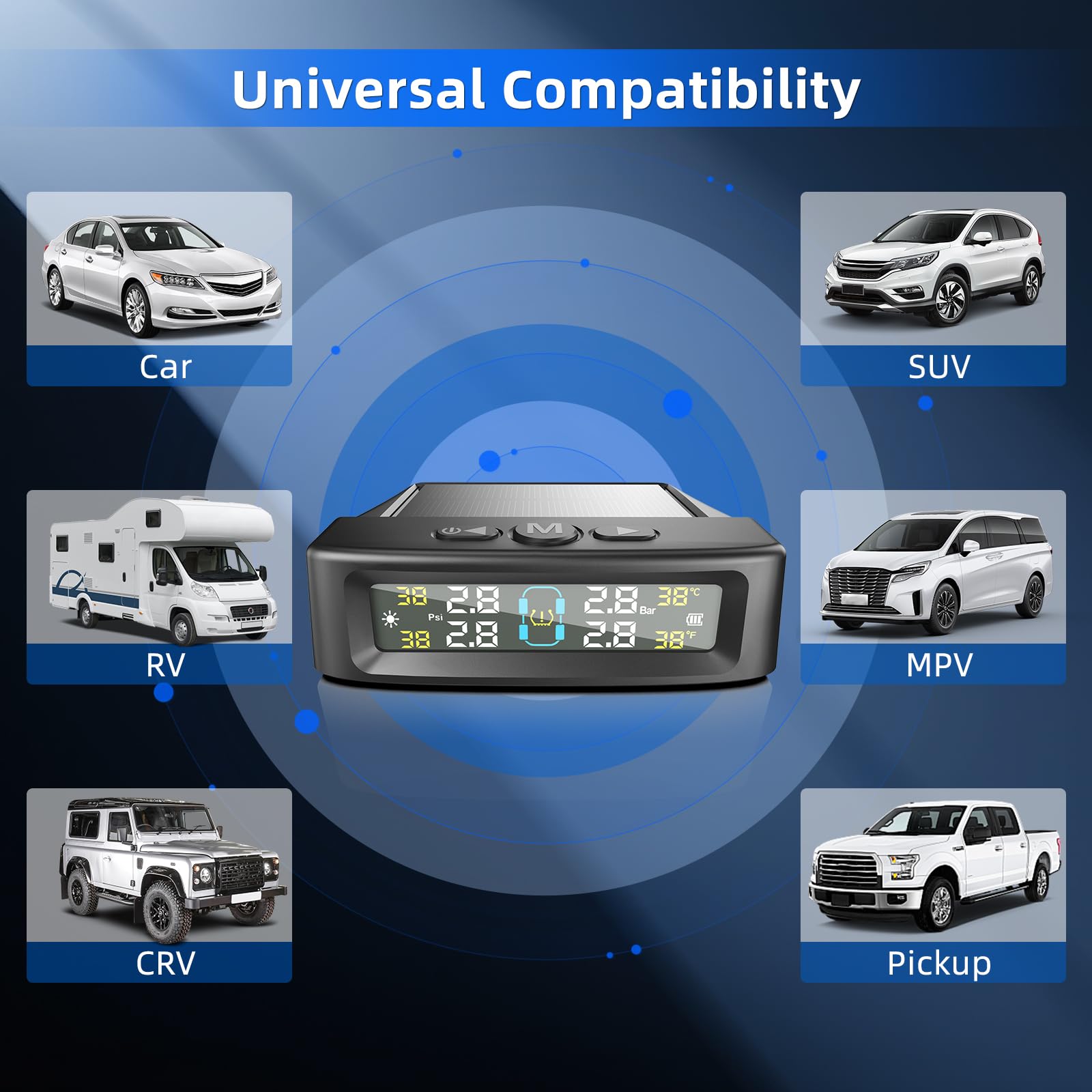 TPMS Universale TPMS Con Sensori 4/6 Sensori Esterni 8,5 Bar Monitoraggio Della Pressione Dei Pneumatici Monitor Di Ricarica Solare TPMS Sensore Di Pressione Dei Pneumatici TPMS,4 wheels,8.5bar TPMS Universale TPMS Con Sensori 4/6 Sensori Esterni 8,5 Bar Monitoraggio Della Pressione Dei Pneumatici Monitor Di Ricarica Solare TPMS Sensore Di Pressione Dei Pneumatici TPMS,4 wheels,8.5bar