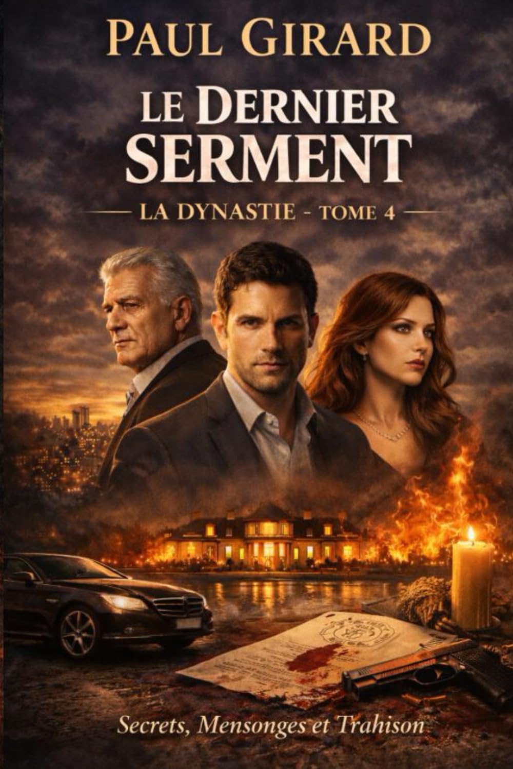 LE DERNIER SERMENT: Thriller psychologique familial à suspense haletant (LA DYNASTIE)