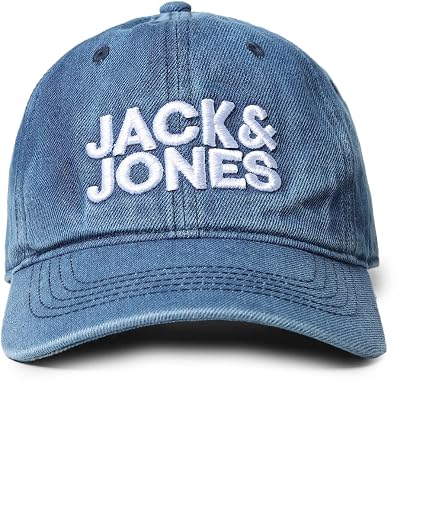 Jack&amp;Jones Men's Cotton Baseball Cap with Adjustable Closure | Unisex Cap