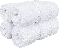 Vista 107 de American Soft Linen Juego de toallas de lujo de 6 piezas, 2 toallas de baño, 2 toallas de mano y 2 toallas pequeñas, toallas turcas 100% algodón