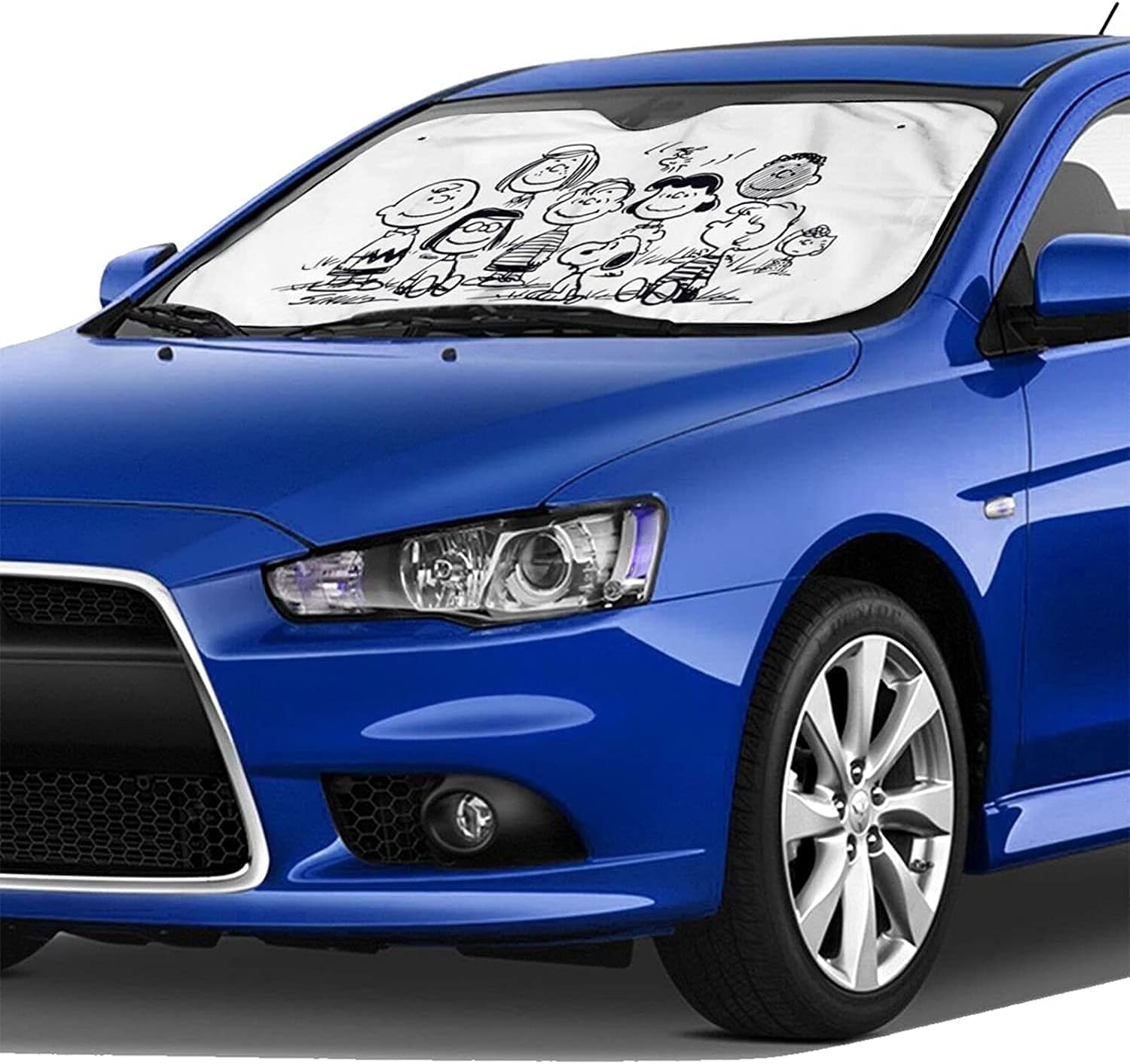 新版 フロントガラス用サンシェード 軽自動車 普通車 スヌーピーチア サイズ 約60 130cm グレー Rmb Com Ar