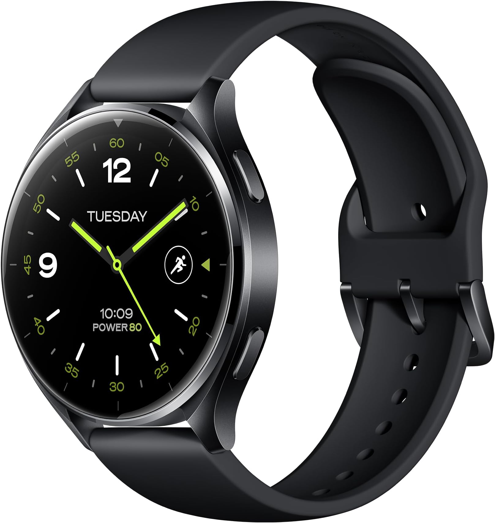 XIAOMI Watch 2 - Google WearOS Android smartwatch, Fitness Tracker, NFC Payment, 1.43 AMOLED, Advanced sleep & health monitoring, 150+ sport modes, GPS, 5ATM - Black