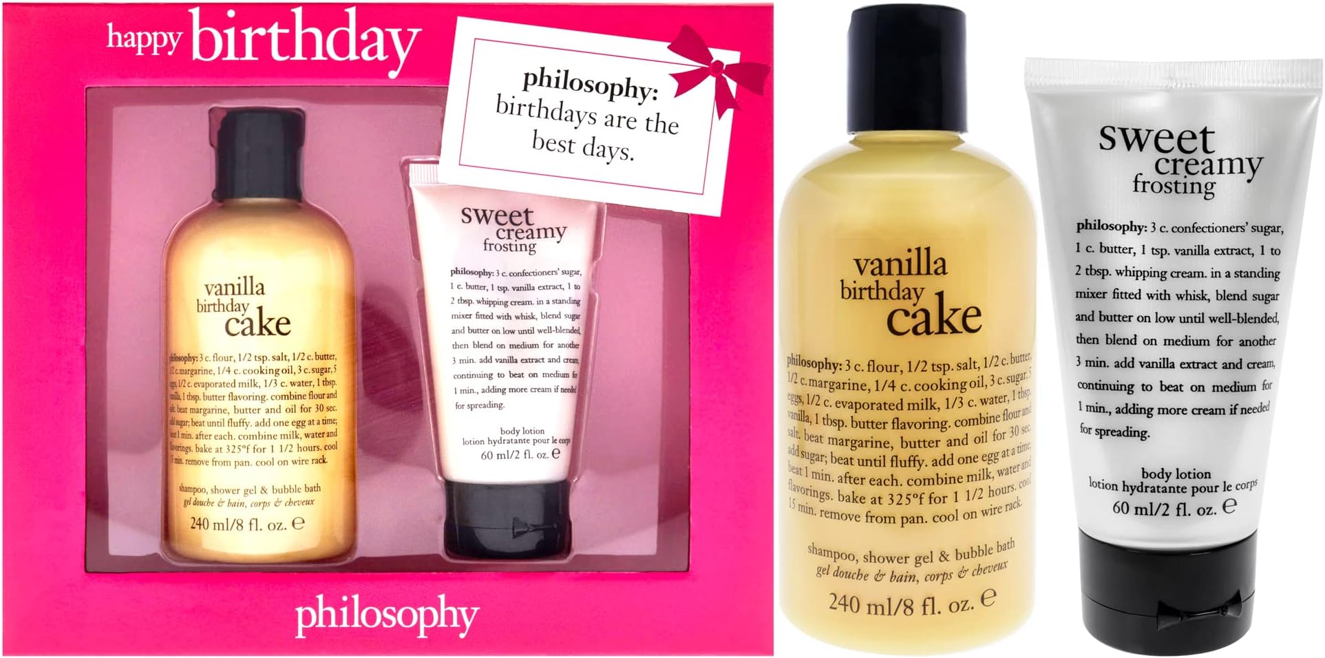 philosophy Happy Birthday Gifting Set, 2-Piece Kit