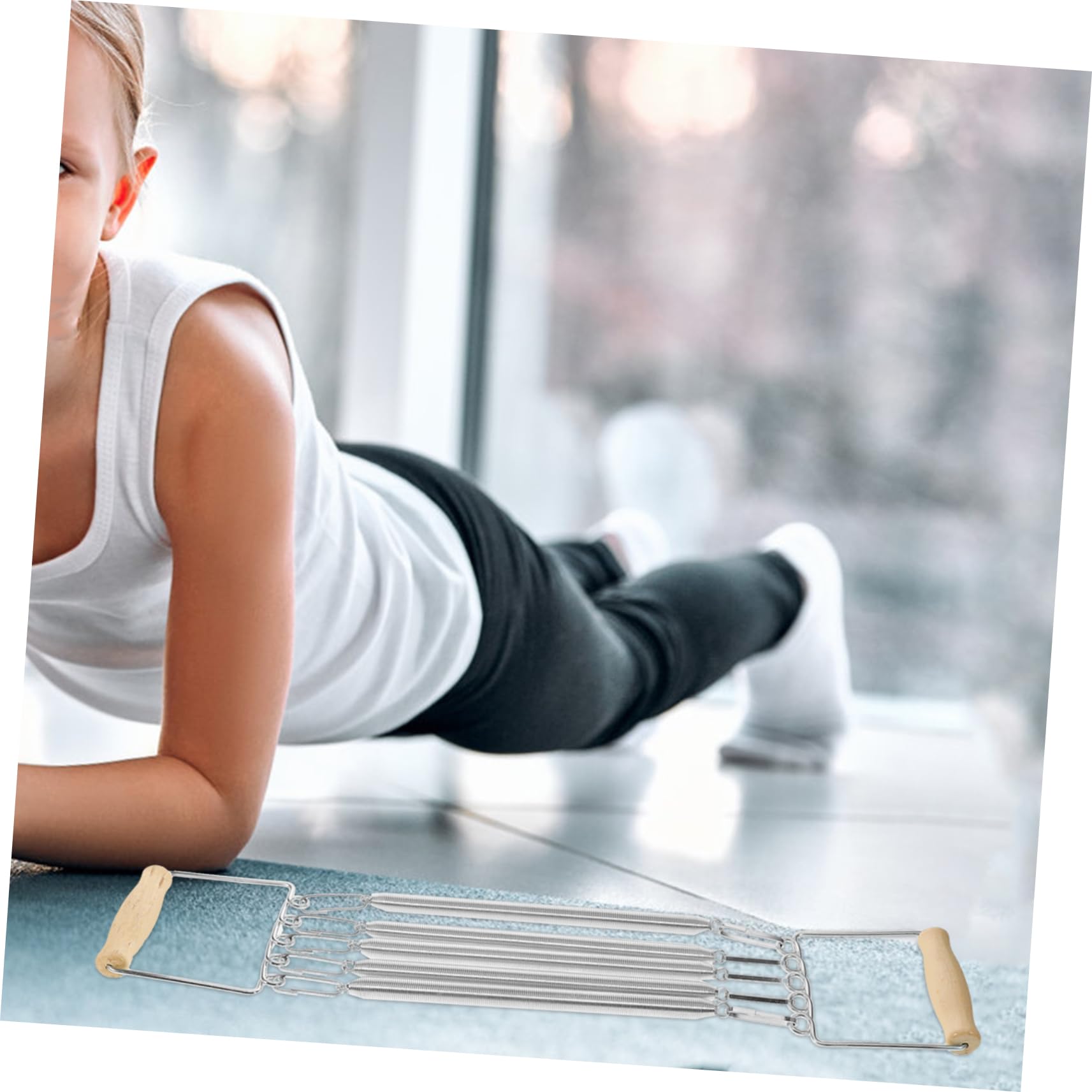 Happyyami 2st Federzug Brust Entwickler Brustexpander Für Männer Abnehmbare Federn Für Fitness Federwiderstandsbänder Abnehmbare Federbänder Wandseilzug-trainingssystem Federstahldraht