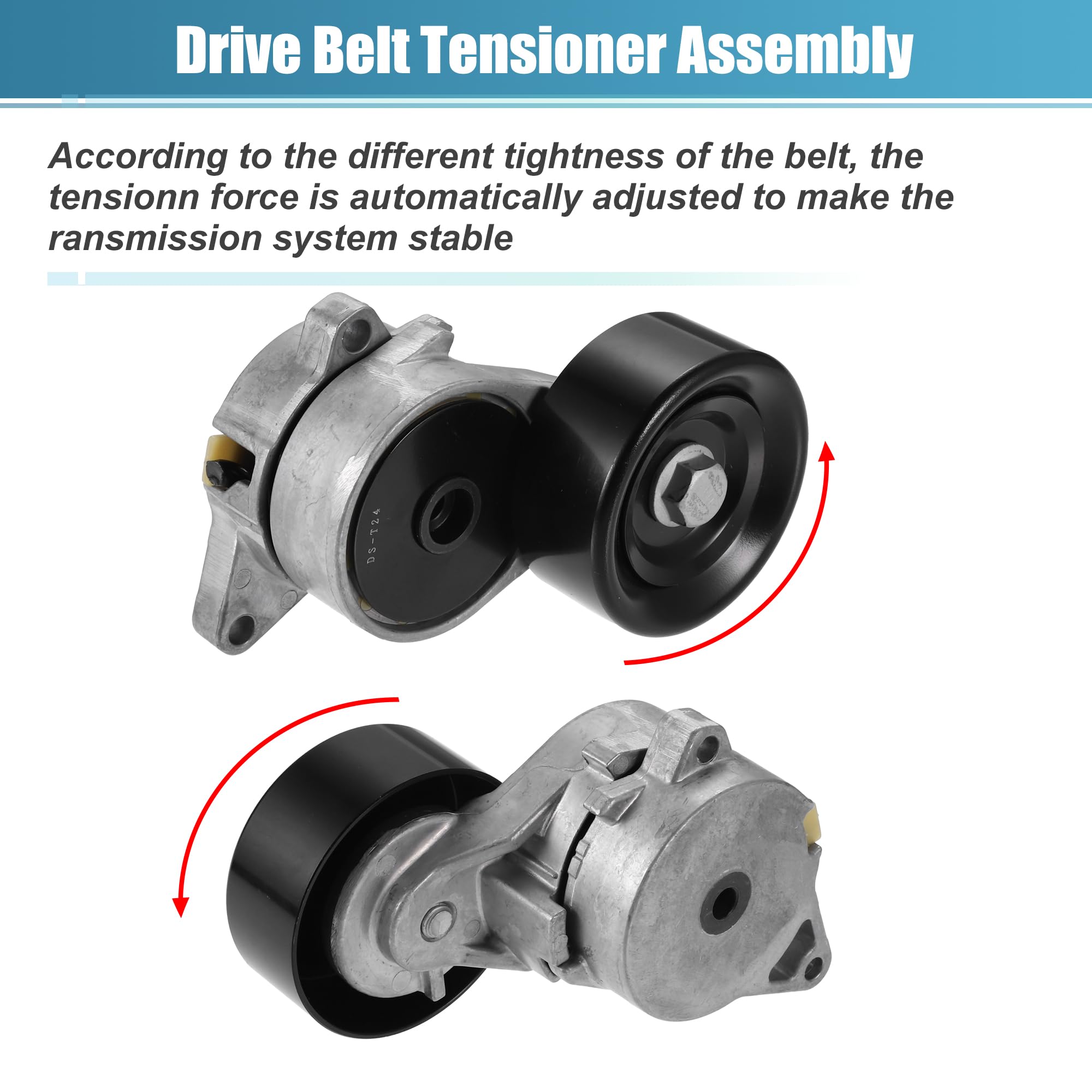 Amazon.com: X AUTOHAUX Belt Tensioner Pulley Assembly No