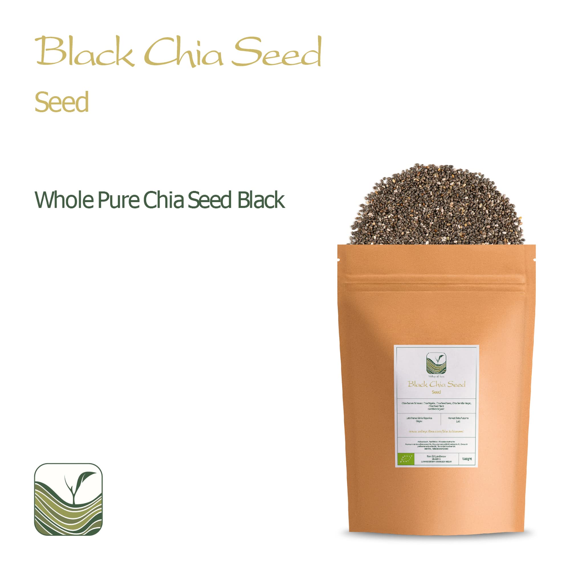 Semi Di Chia - Semillas De Chía Semi Bio Chia Semi Chia Biologici 500G