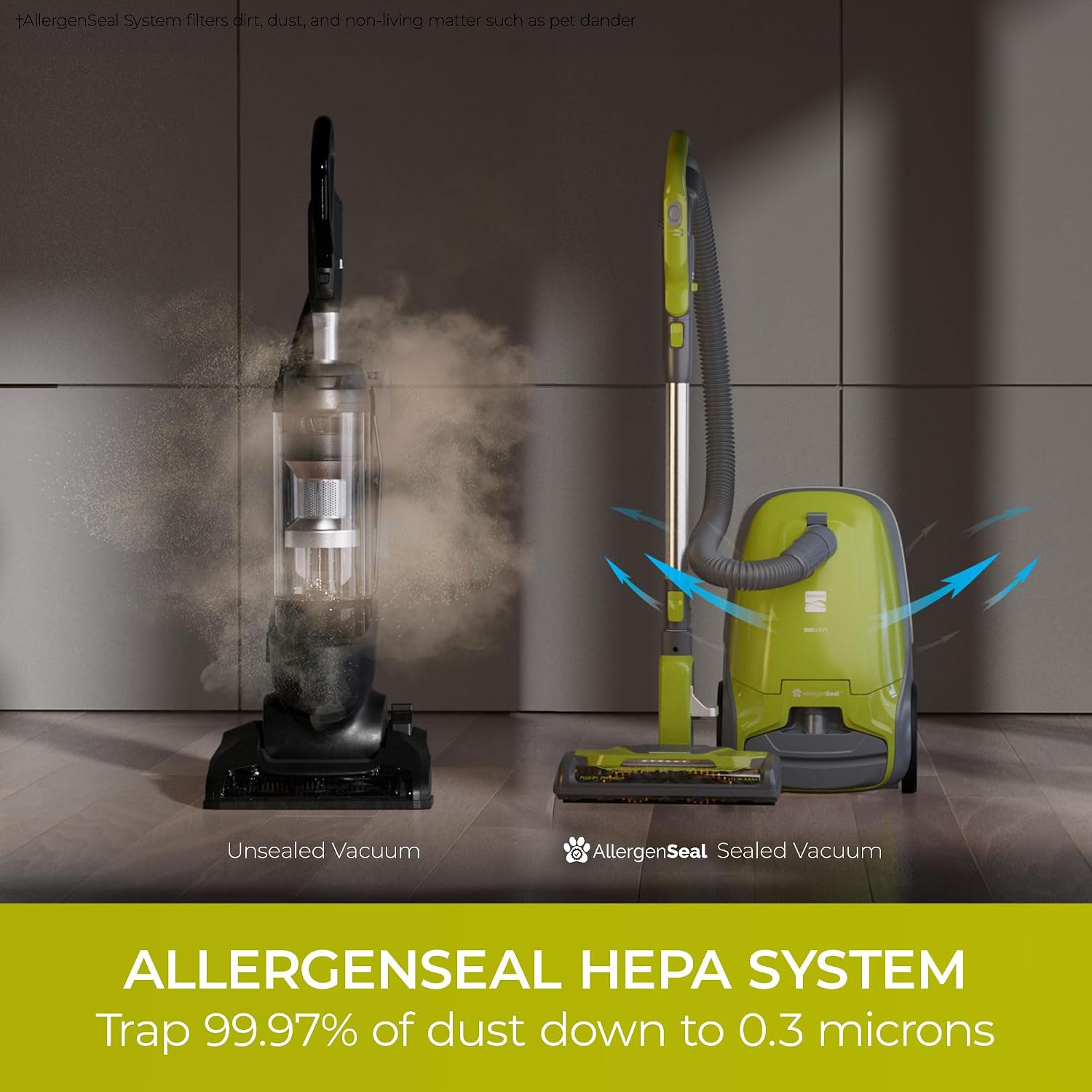 Kenmore 200 Series Bagged Canister Vacuum with Hair Eliminator