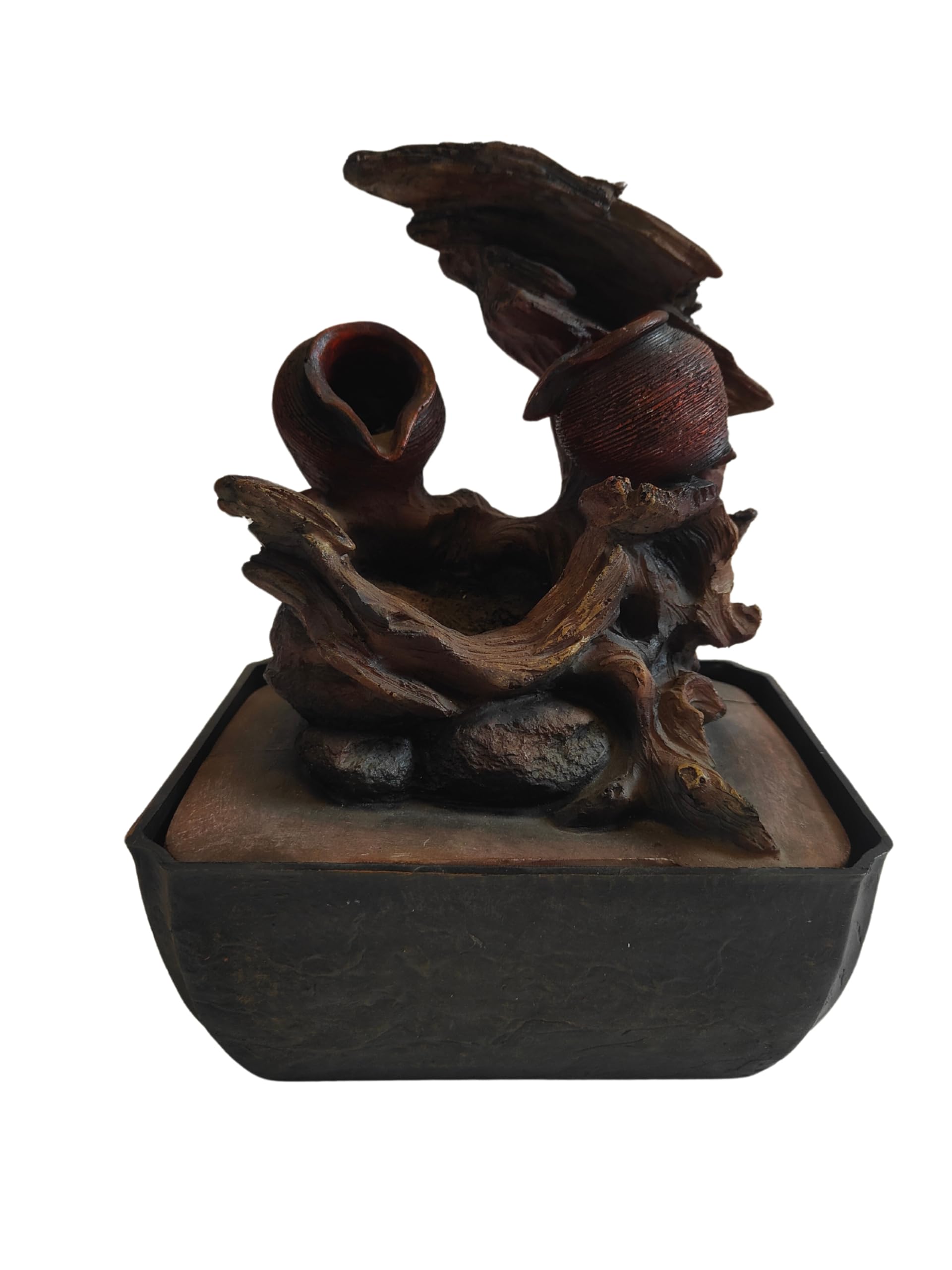 Fontaine à eau avec coins DRW pour créer un coin zen et relaxant dans le salon