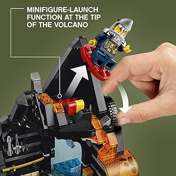ネザーワールド [DVD] p706p5g Amazon.com: LEGO Ninjago Movie Garmadon's Volcano Lair 70631