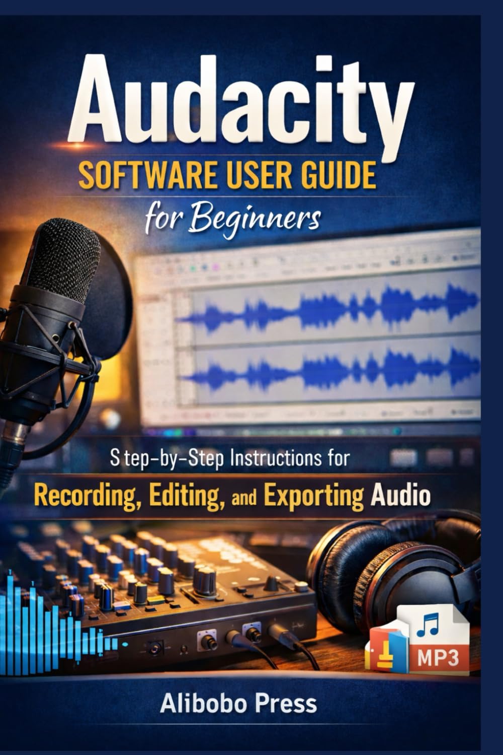 Audacity Software User Guide for Beginners: Step-by-Step Instructions for Recording, Editing, and Exporting Audio