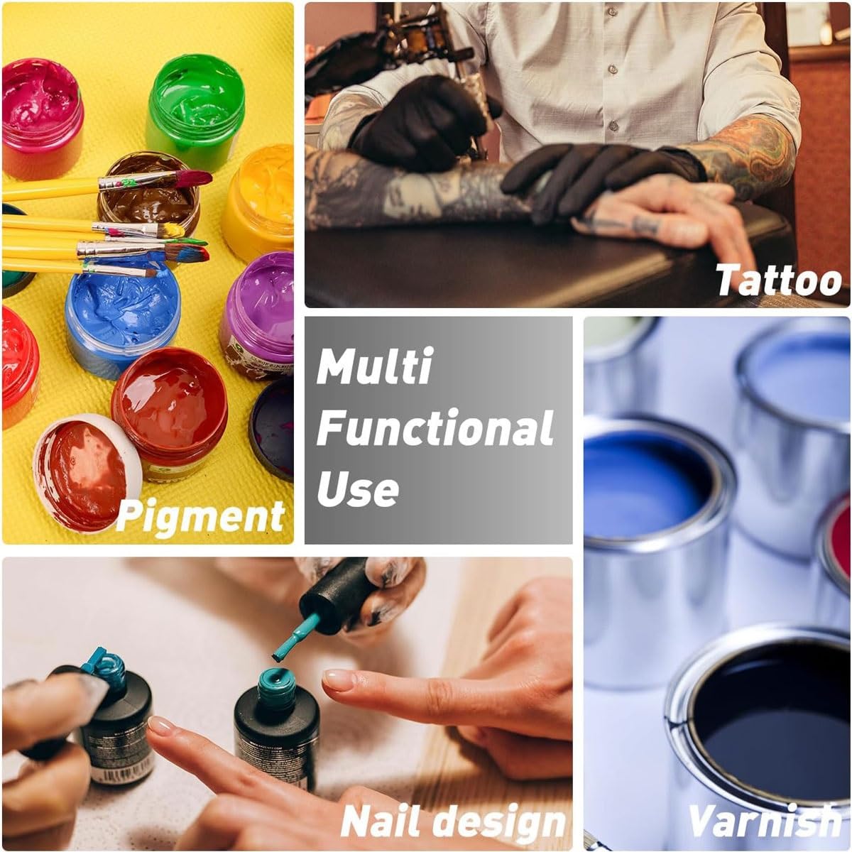 Mieszadło do pigmentów do tatuażu, miniaturowy mieszalnik magnetyczny Vortex z kubkiem na 40 kolorów i 200 patyczkami do mieszania,regulowane mieszadło magnetyczne,mieszadło do farb lakierów paznokci