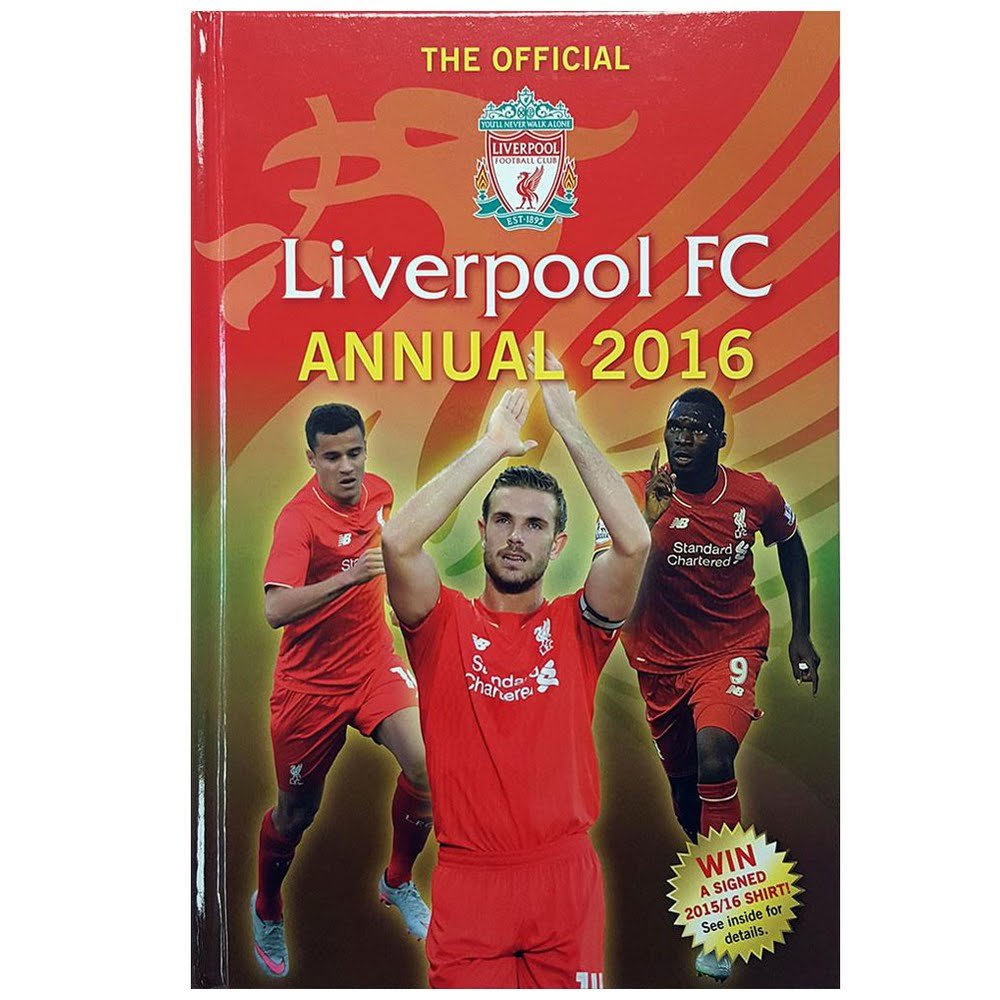 The Official Liverpool FC Annual 2016