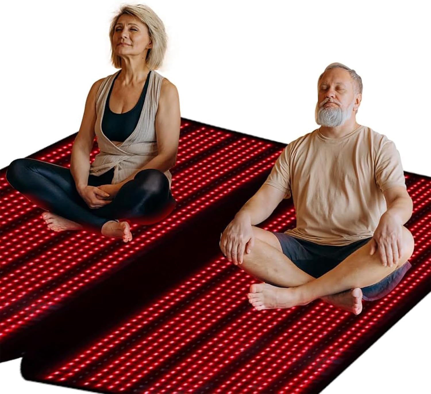 Red Light Therapy Sleep Bag for Full Body Infrared Light Therapy Pad 2460Pcs Led Light Therapy Blanket for Full Body 70.9 inx31.5in Home use with Pulsing Mode,AdjustablTimer(2Pcs)