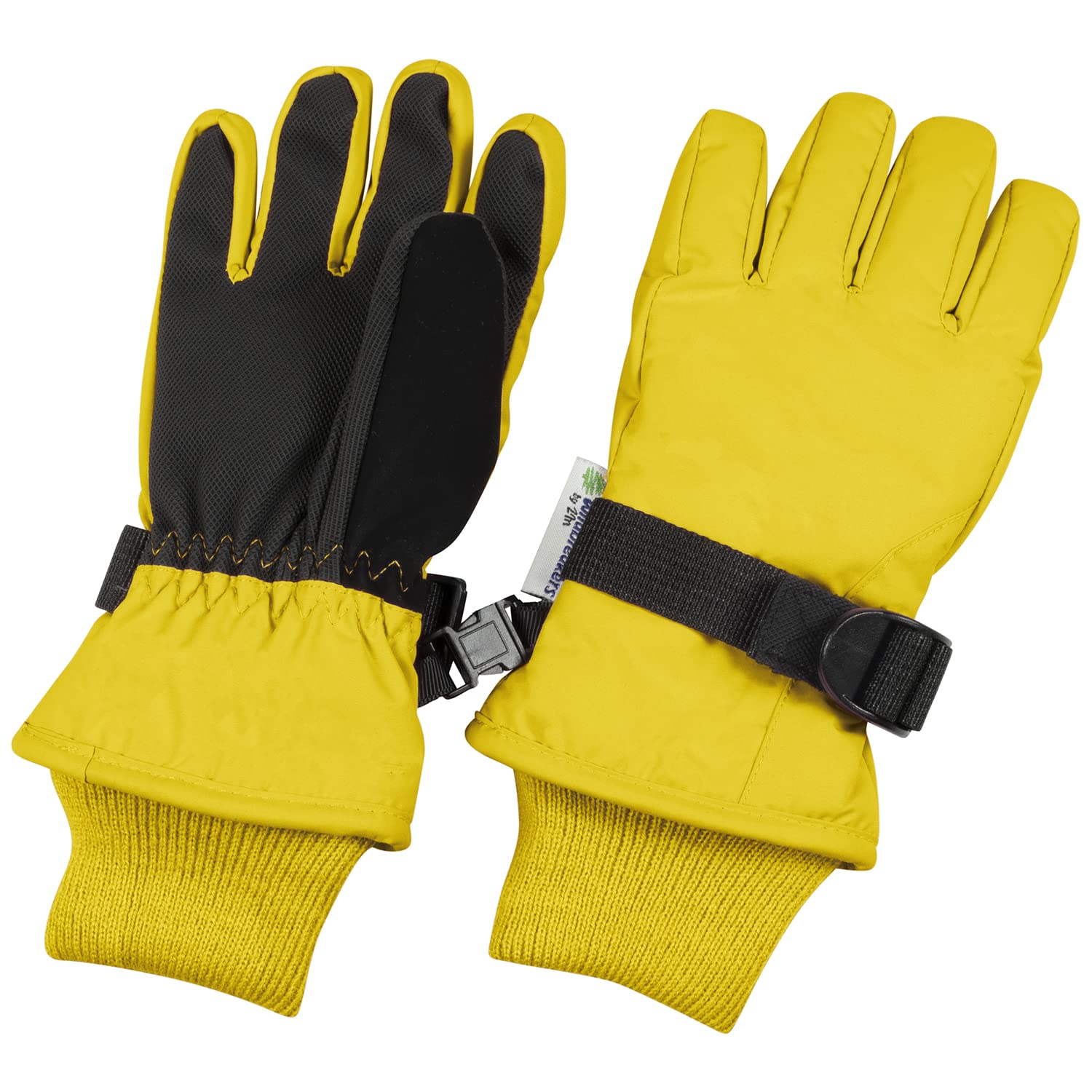 Waterproof Kids Ski Snow Gloves, 100G 3M Thinsulate Warm Winter Boys Girls