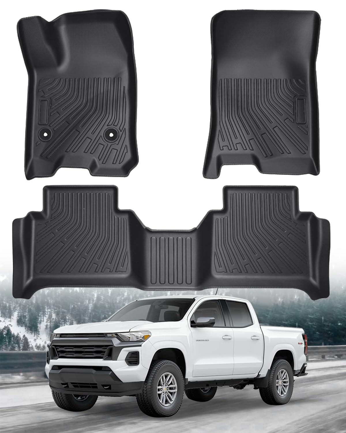 2023 Chevrolet Colorado Floor Matsnull