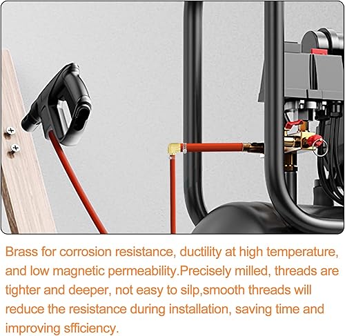 Miniatura 83 de GASHER 2 piezas de latón manguera de púas de manguera, accesorio de manguera de 3 vías (3/4 pulgadas x 3/4 pulgadas x 3/4 pulgadas x 3/4 pulgadas)