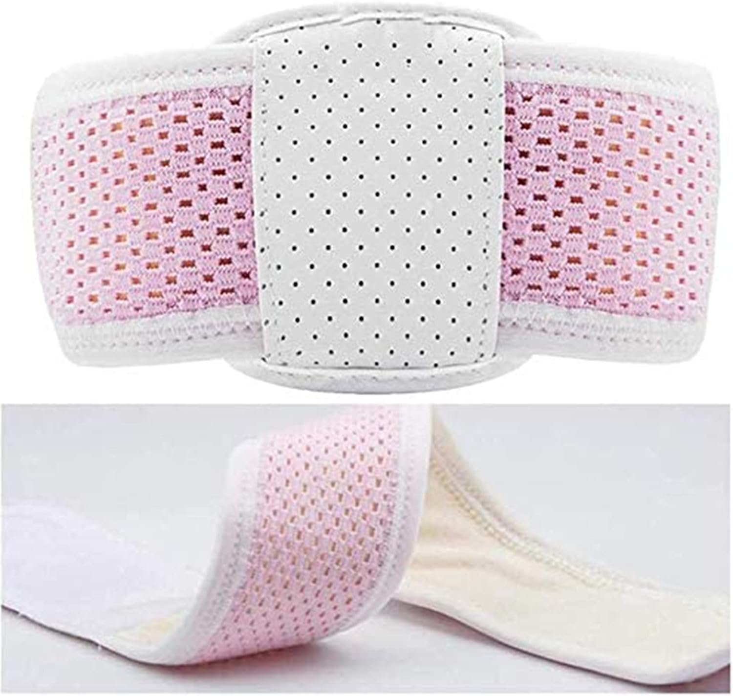 Baby Hernia Belt, Infant Umbilical Hernia Navel Truss Support Belt Infant Abdominal Binder Suitable - for Children Aged 0-2(Size:Extra Large)