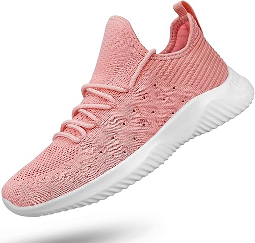 Feethit Zapatos para Caminar sin Cordones para Mujer Zapatos para Correr Antideslizantes Zapatos Transpirables para Entrenamiento Zapatillas Ligeras