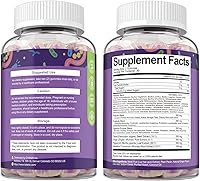 Vista 9 de Sugar Free 5-in-1 Probiotic Prebiotic Postbiotic Gummy, 36 Strains Probiotics for Women Men with Digestive Enzymes, Peppermint, Complete Immune, Gut